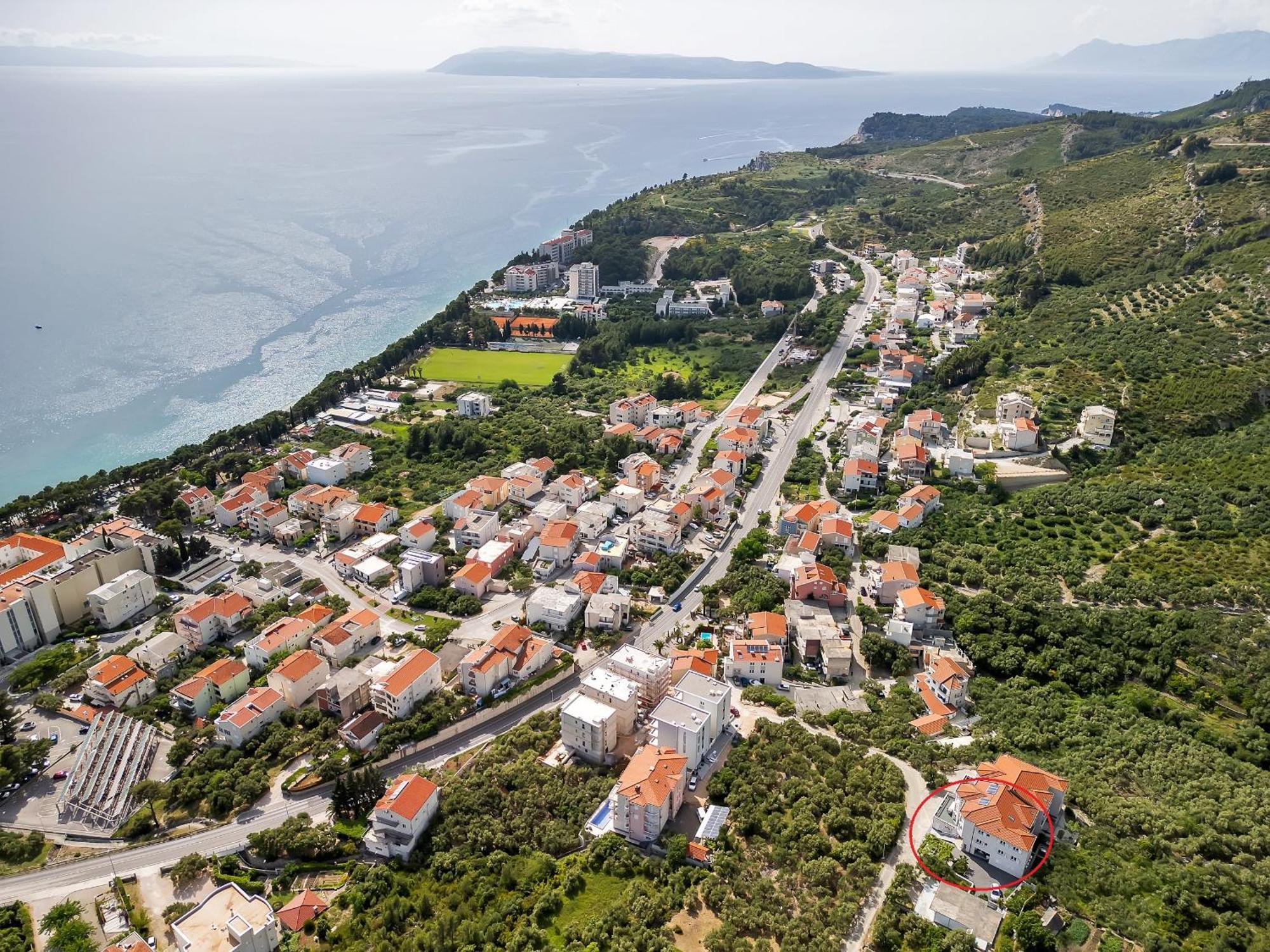 Apartments Villa Katarina Tucepi Bagian luar foto